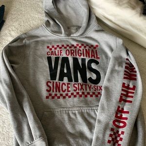 vans- youth medium hoodie